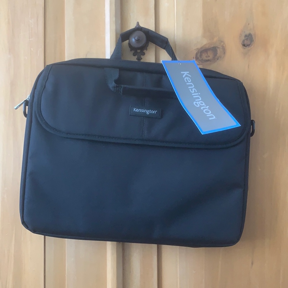 Brand new black Kensington computer bag